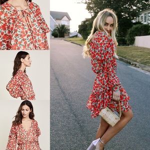 La Maison Talulah margarita floral mini dress